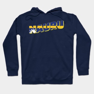 Nauru Vintage style retro souvenir Hoodie